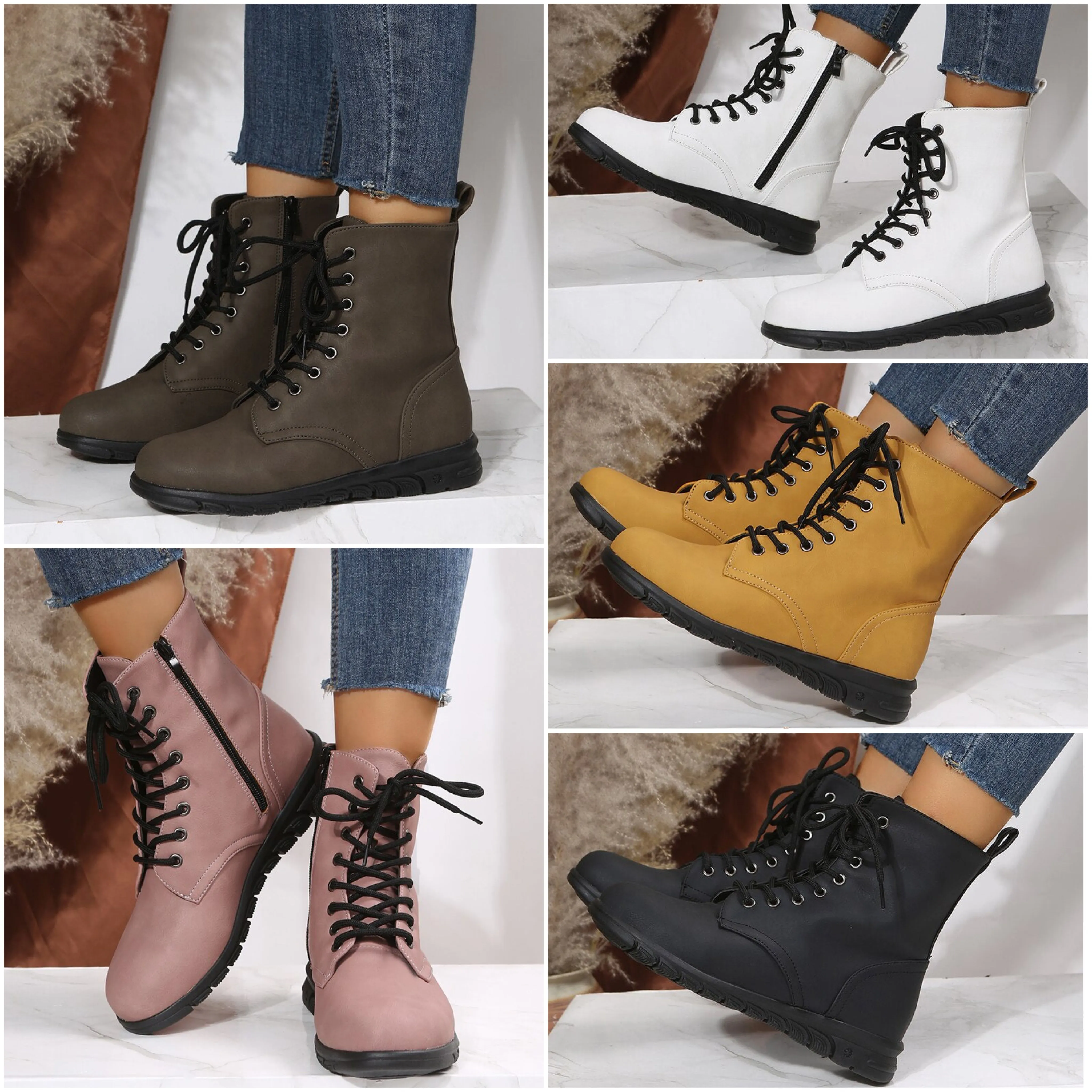 "Gabriel" Modische Designer-Boots