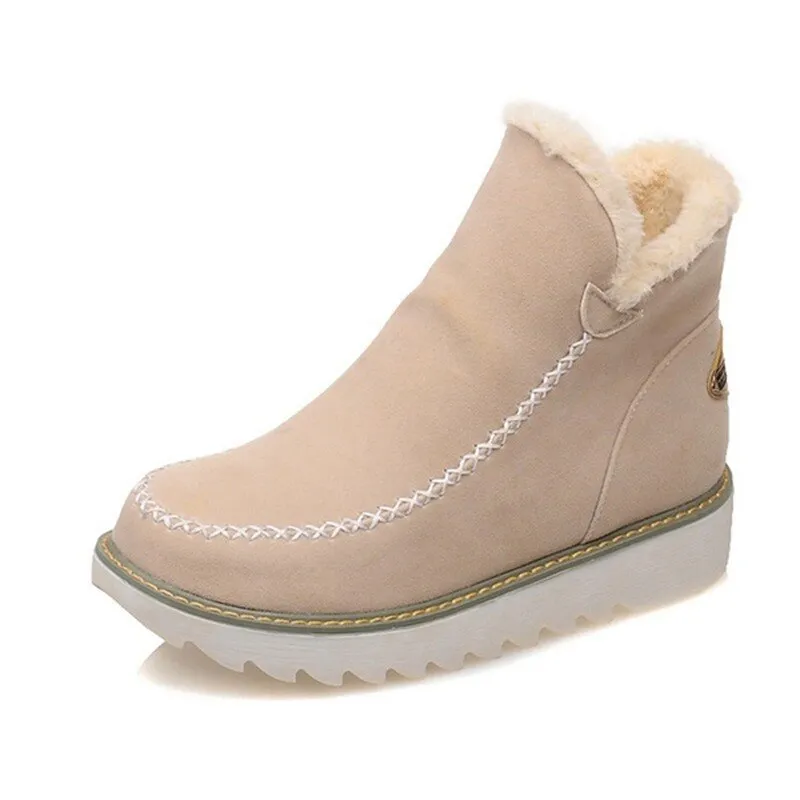 "Gisela" Knöchel-Schneestiefel