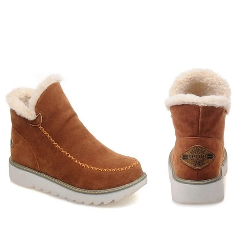 "Gisela" Knöchel-Schneestiefel
