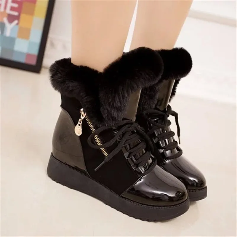"Irina" Warme Plateau Sneaker