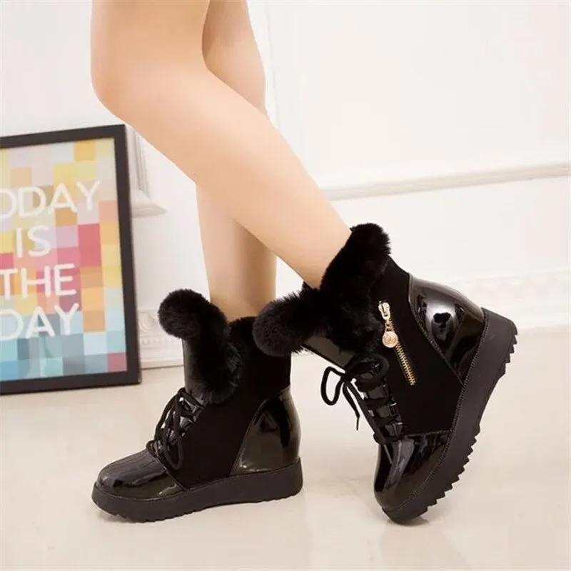 "Irina" Warme Plateau Sneaker