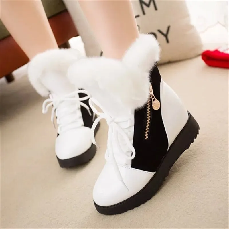 "Irina" Warme Plateau Sneaker