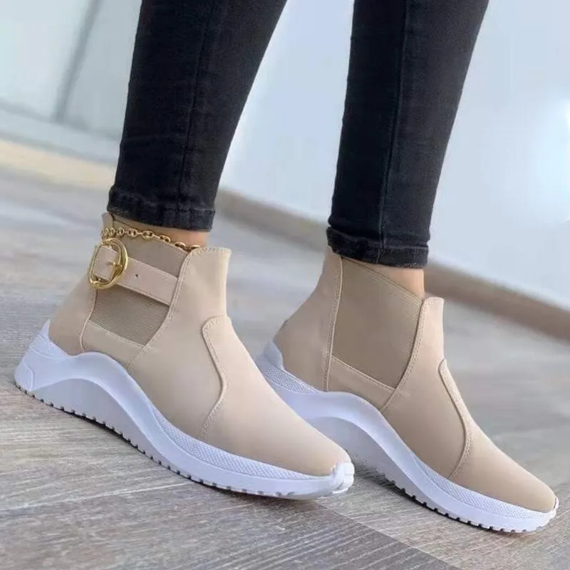 "Kiara" Sportliche High Sneaker