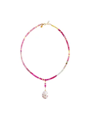 Raspberry Sherbet Necklace