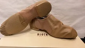 Rena -- Split Sole Jazz Slip-On -- Tan