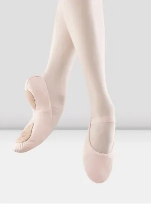 S0258G - Pink - Girls Dansoft II Split Sole Ballet Shoe - Select Size