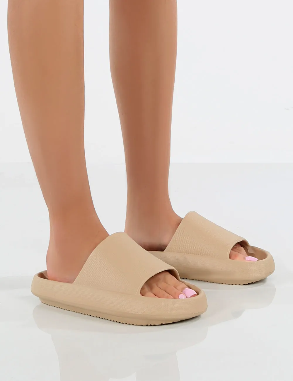 Solar Nude Rubber Flat Sliders