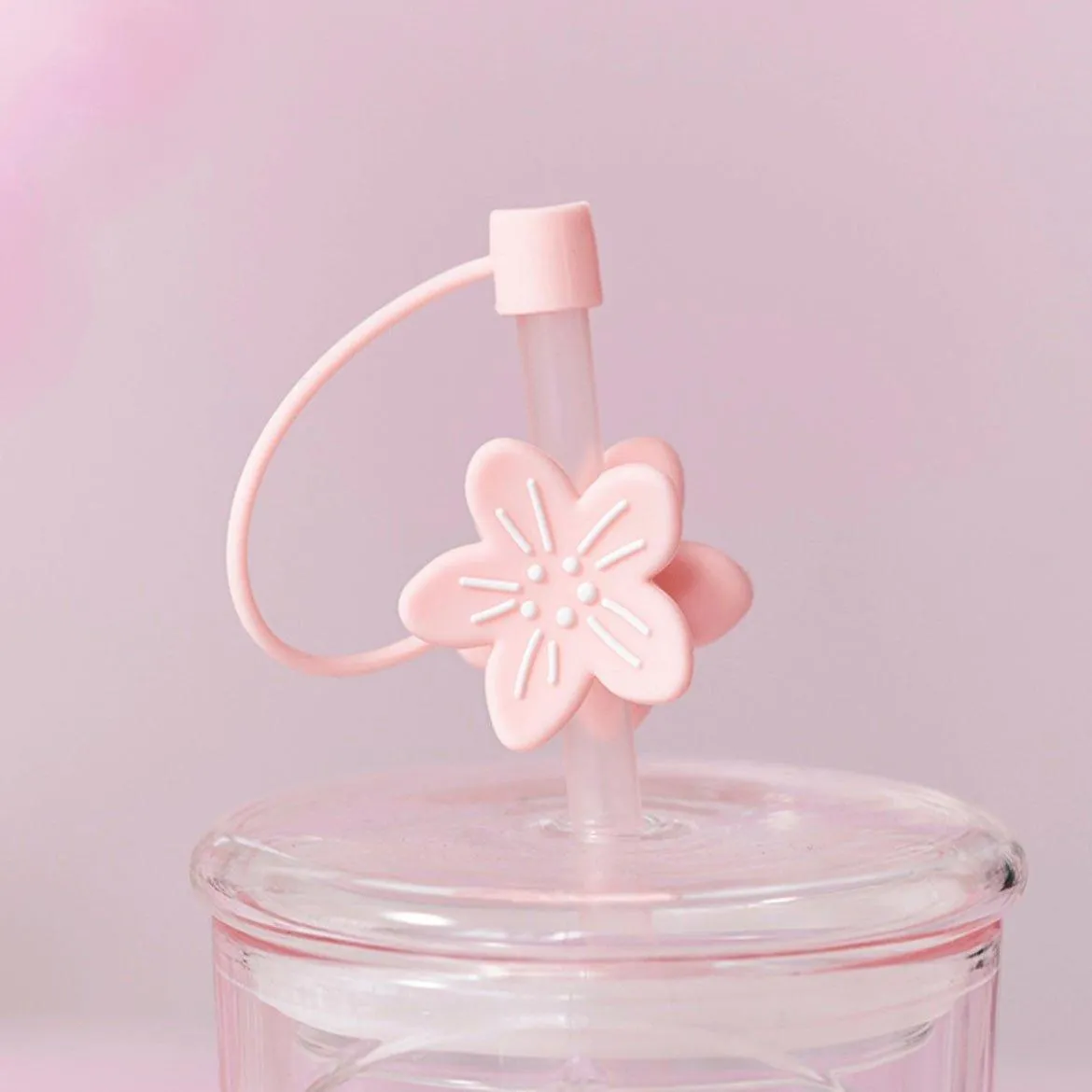 Starbucks 550ml/19oz Goddess of illusion Sakura Pink Glass Cup