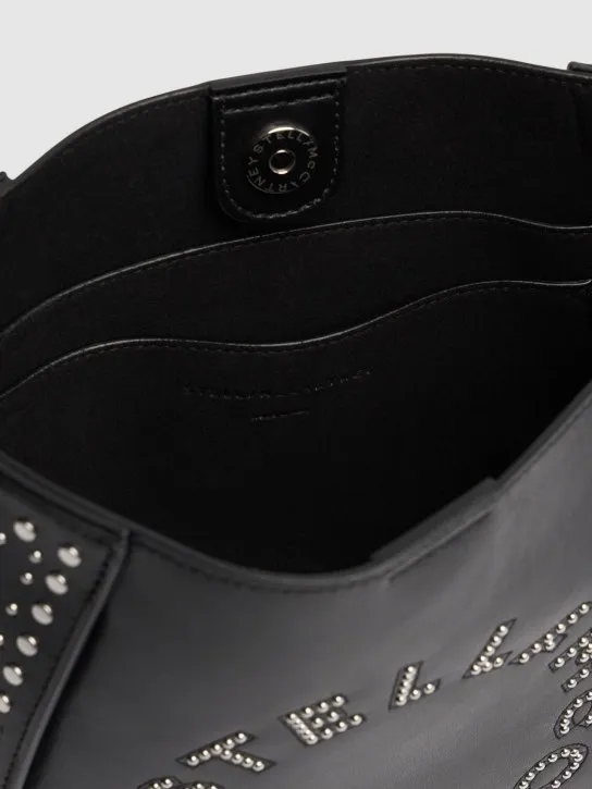 Stella McCartney   Alter Mat studded faux leather bag 