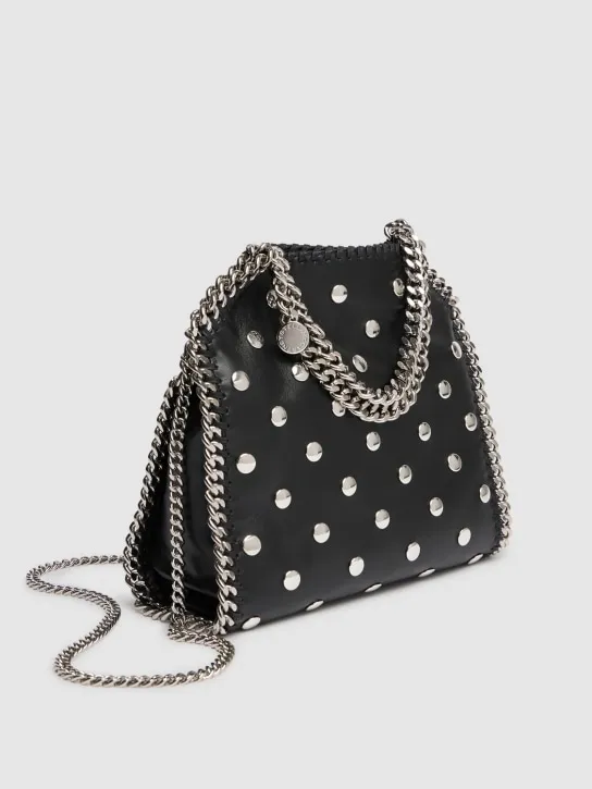 Stella McCartney   Mini Falabella studded top handle bag 