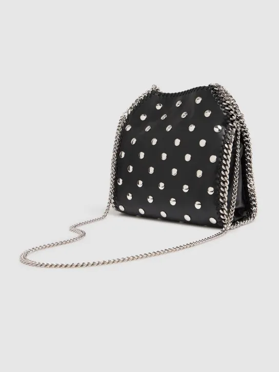 Stella McCartney   Mini Falabella studded top handle bag 