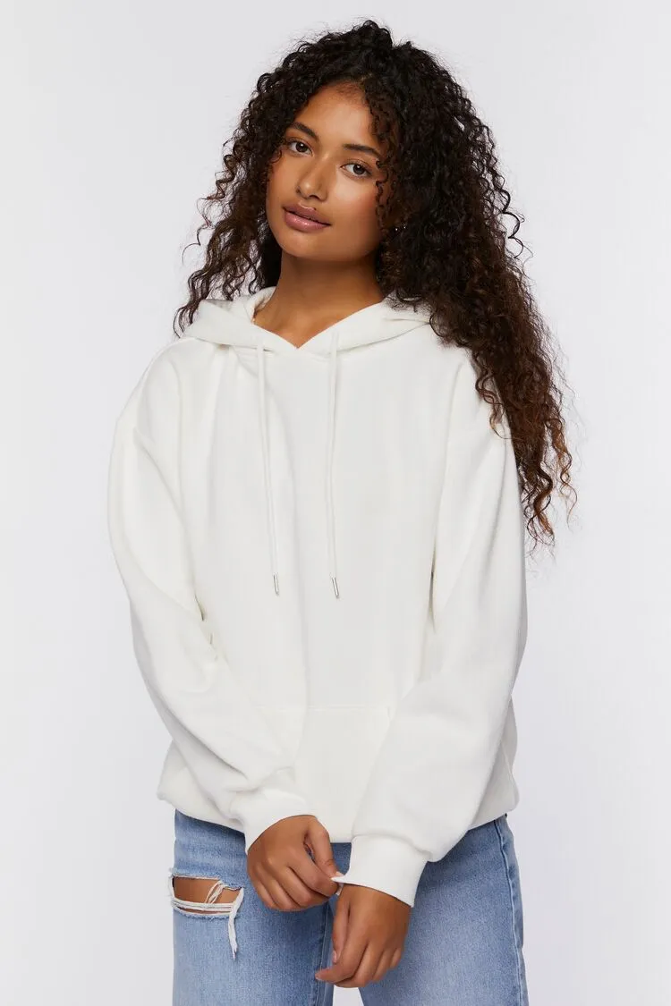 Studded Flame Cutout Hoodie