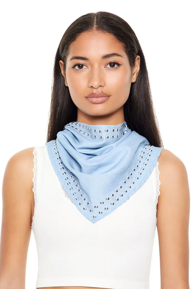 Studded Triangle Scarf