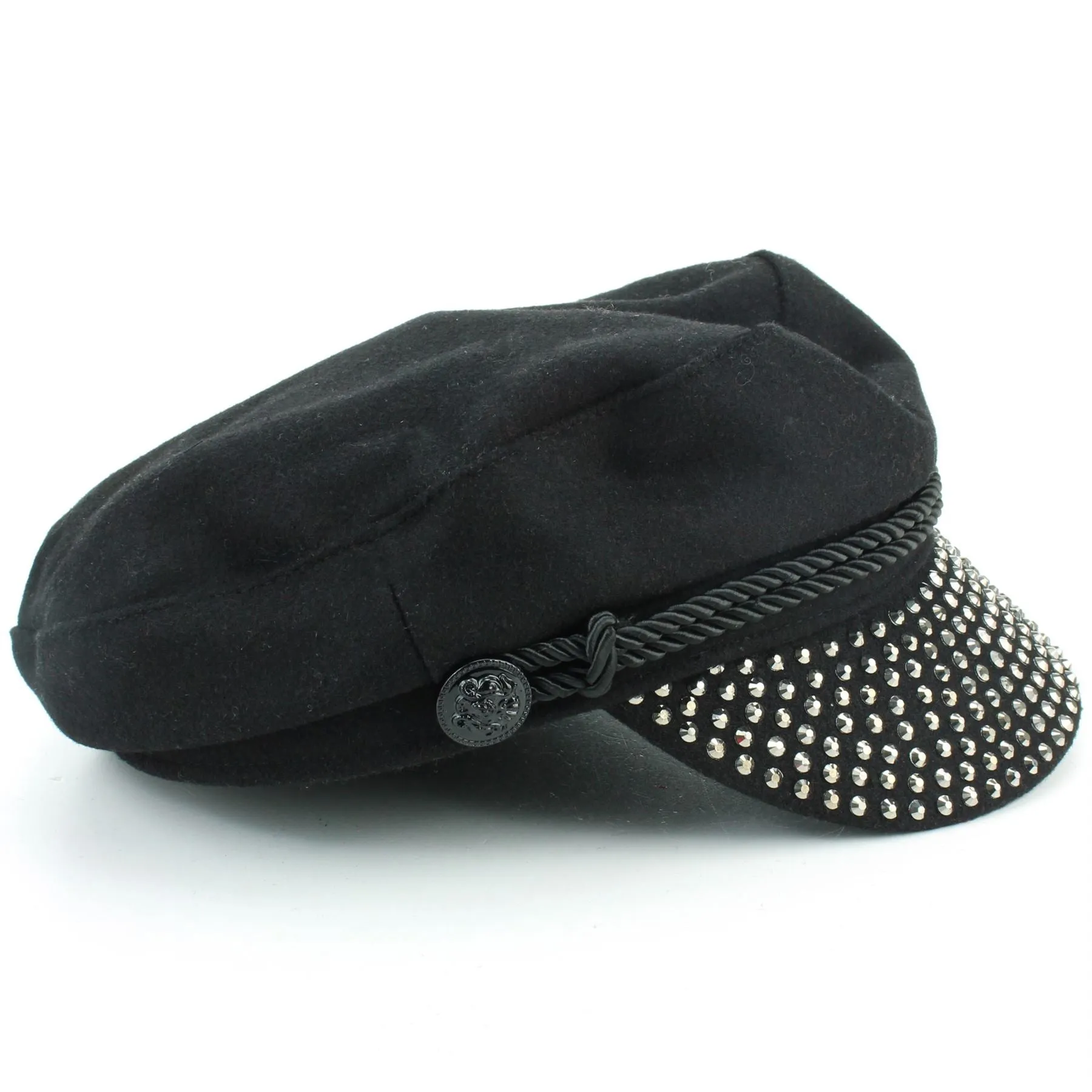 Studs Captain's Breton Cap - Black