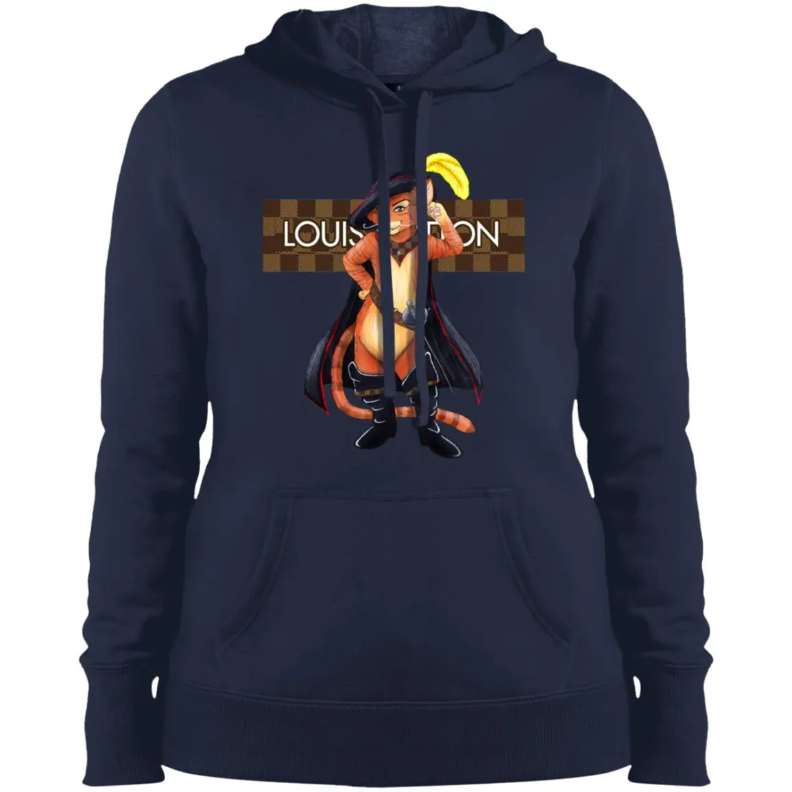 Supreme Puss In Boots T-shirt Women Hooded Sweatshirt