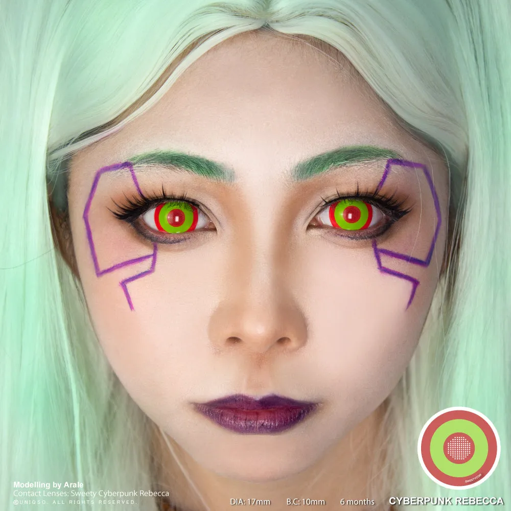 Sweety Mini Sclera Cyberpunk Rebecca (1 lens/pack)
