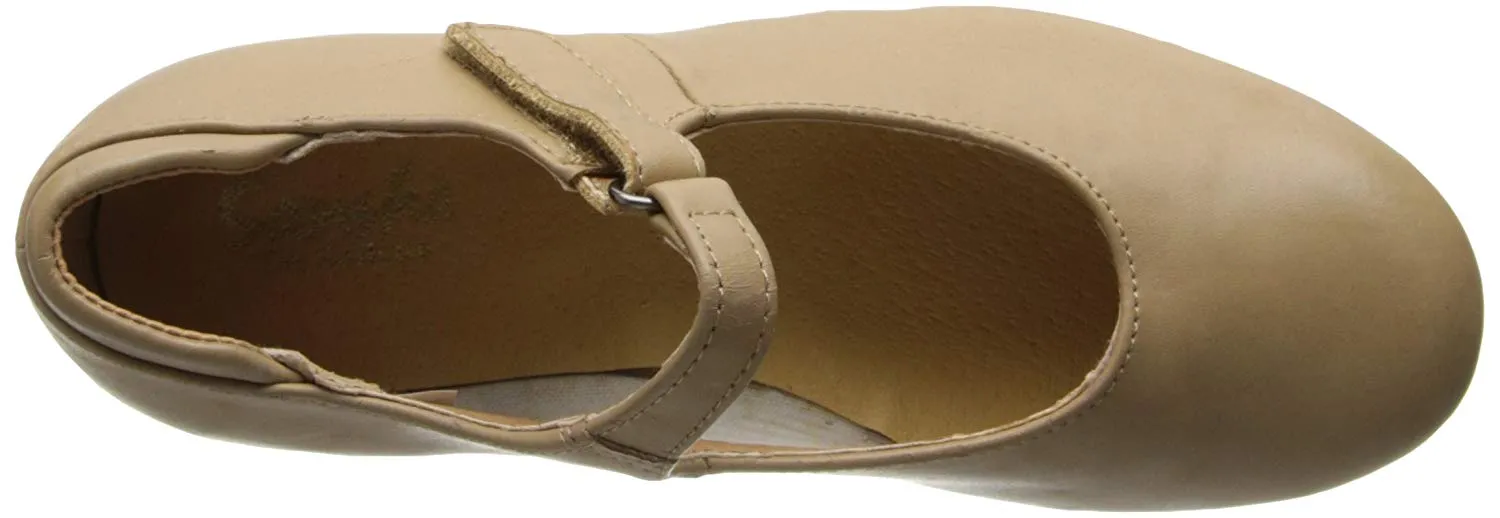Tap Shoes Sansha Tee Sofiette  TA24 Tan Leather Size youth 12 to size 3
