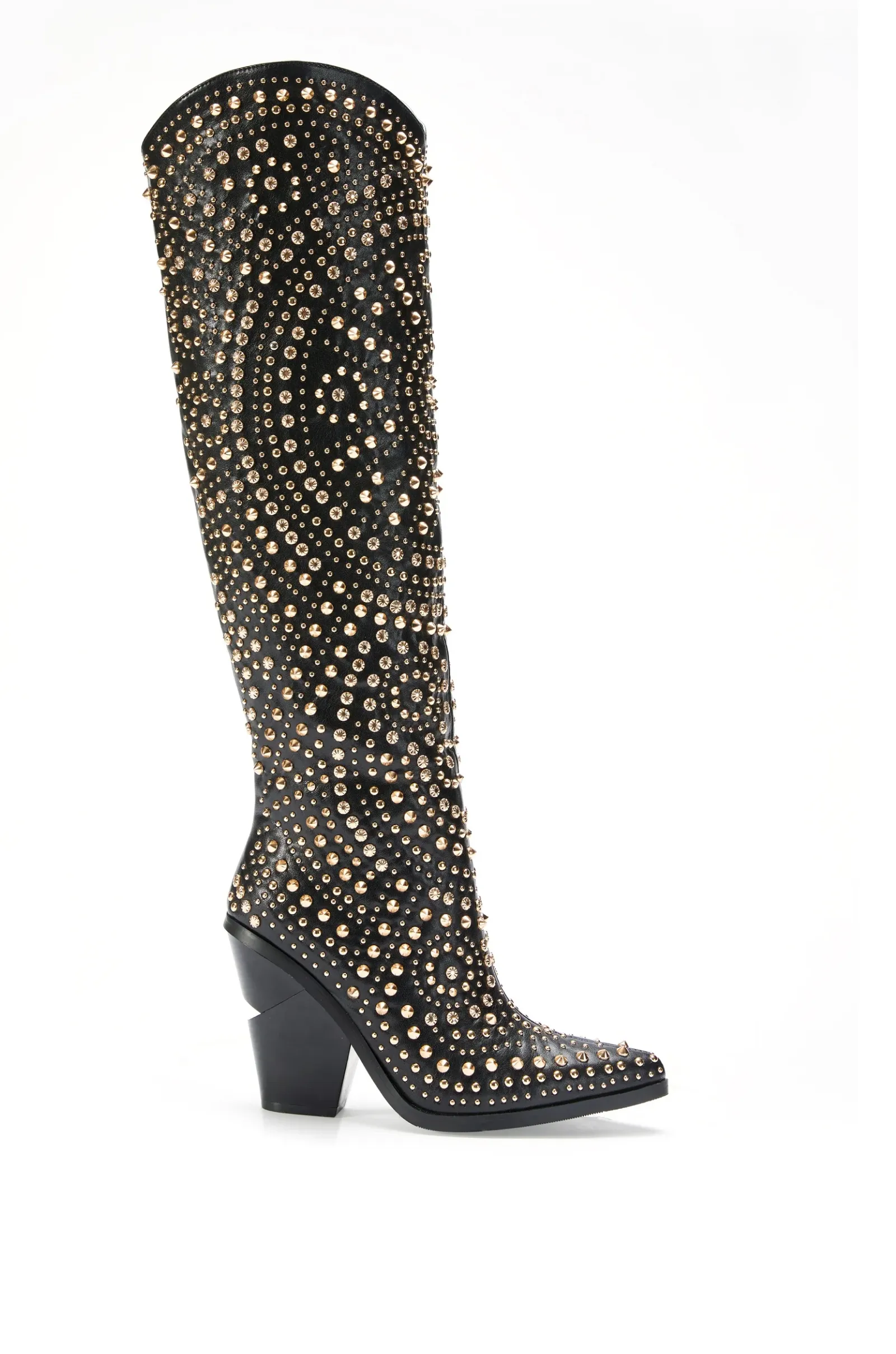 TEXAS-BLACK WESTERN BOOT