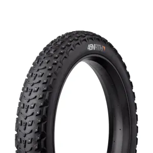 Tire 45NRTH Dillinger 5 27.5 x 4.5 Tubeless Folding Black 120TPI 252 Concave Carbide Aluminium Studs