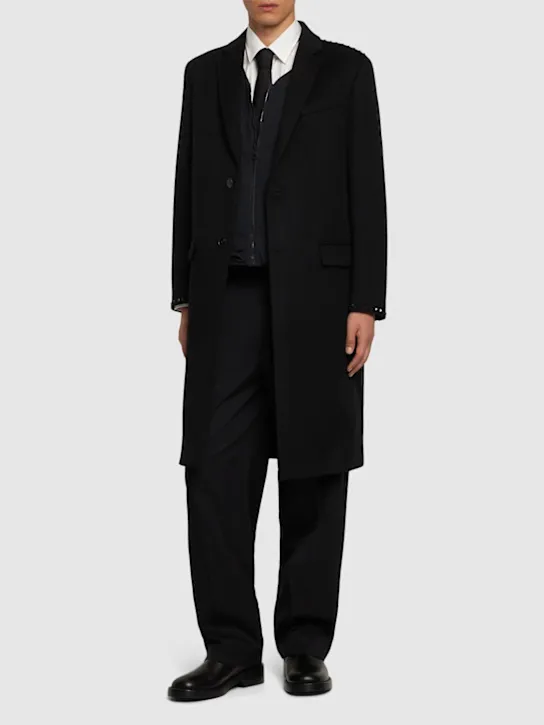 Valentino   Untitled wool &amp; cashmere coat 