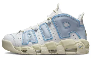 (WMNS) Nike Air More Uptempo "White Blue" (SNKR/Retro/Low Top/Women's/Non-Slip/Basketball/Abrasion Resistant/Cushioning)