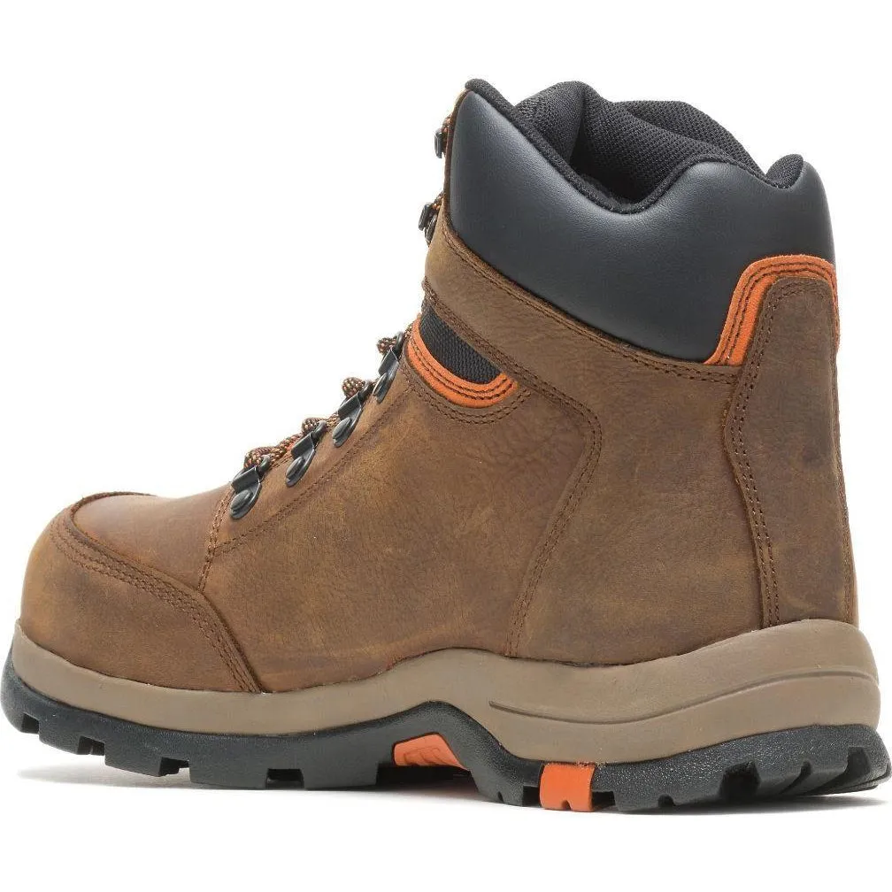 Wolverine Men's Grayson Mid Steel Toe WP Work Boot - Brown - W211043