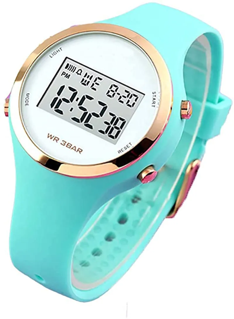 Women's Waterproof Sport Watch with Alarm Clock and LED Backlight