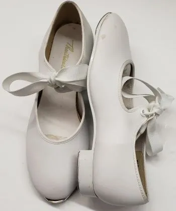Yazmine II Jr. -- Children's Economy Tap Oxford -- White